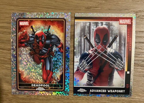 Topps chrome deadpool 1 - chrome,