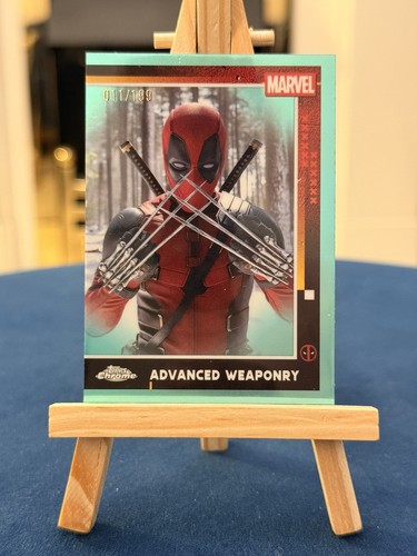 2025 topps chrome deadpool - chrome,