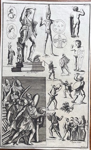 Antike gravur römische - gravur,