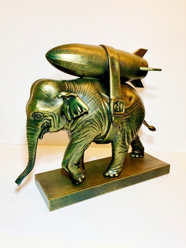 Banksy schwere waffenskulptur - schwere,