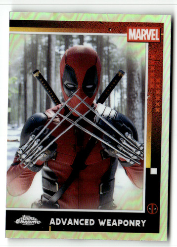 Topps deadpool chrome 2025 - deadpool,